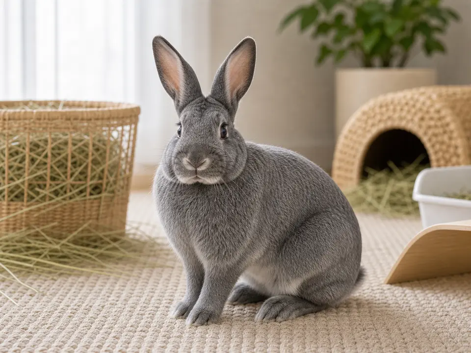 Champagne d'Argent rabbit breed guide