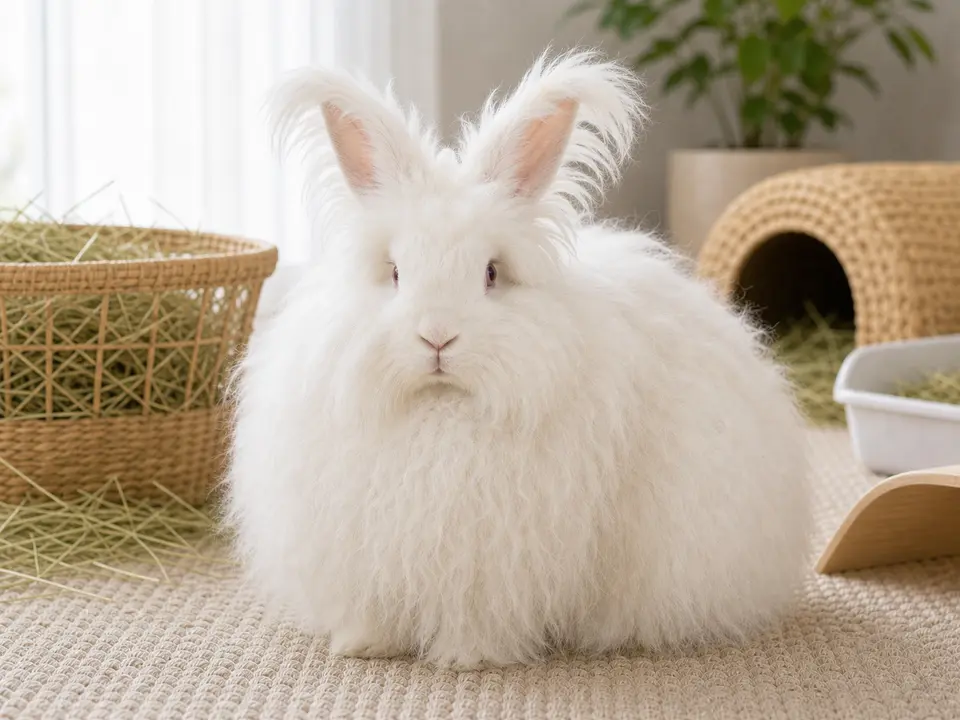 Giant Angora rabbit breed guide