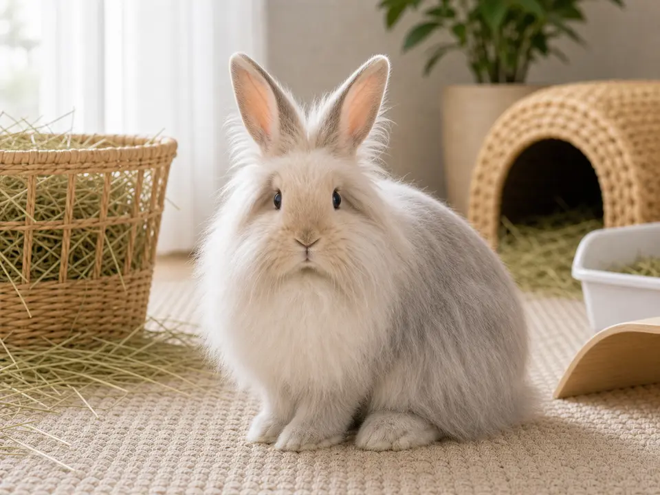 Satin Angora rabbit breed guide