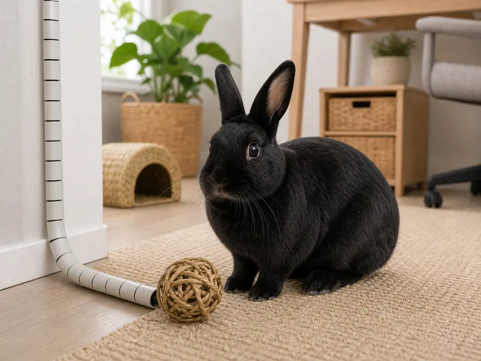 Rabbit Chewing & Home Safety Questions rabbit guide