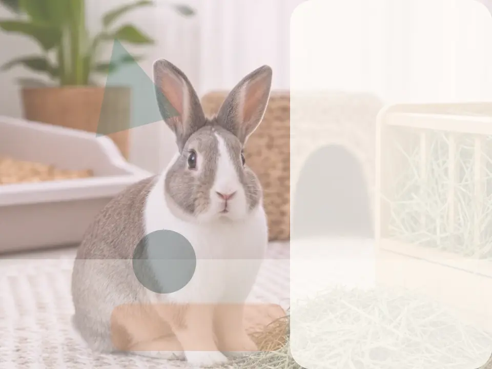 Fresh timothy hay for rabbits
