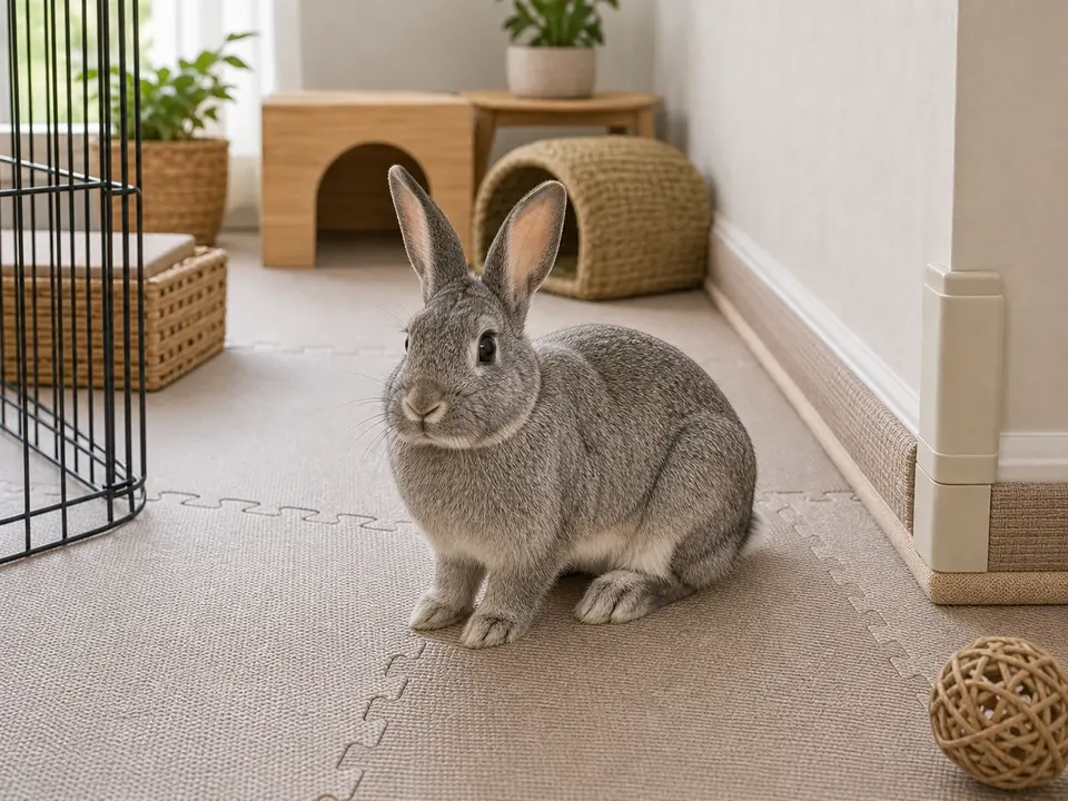 Bunny-Proof a Room rabbit guide