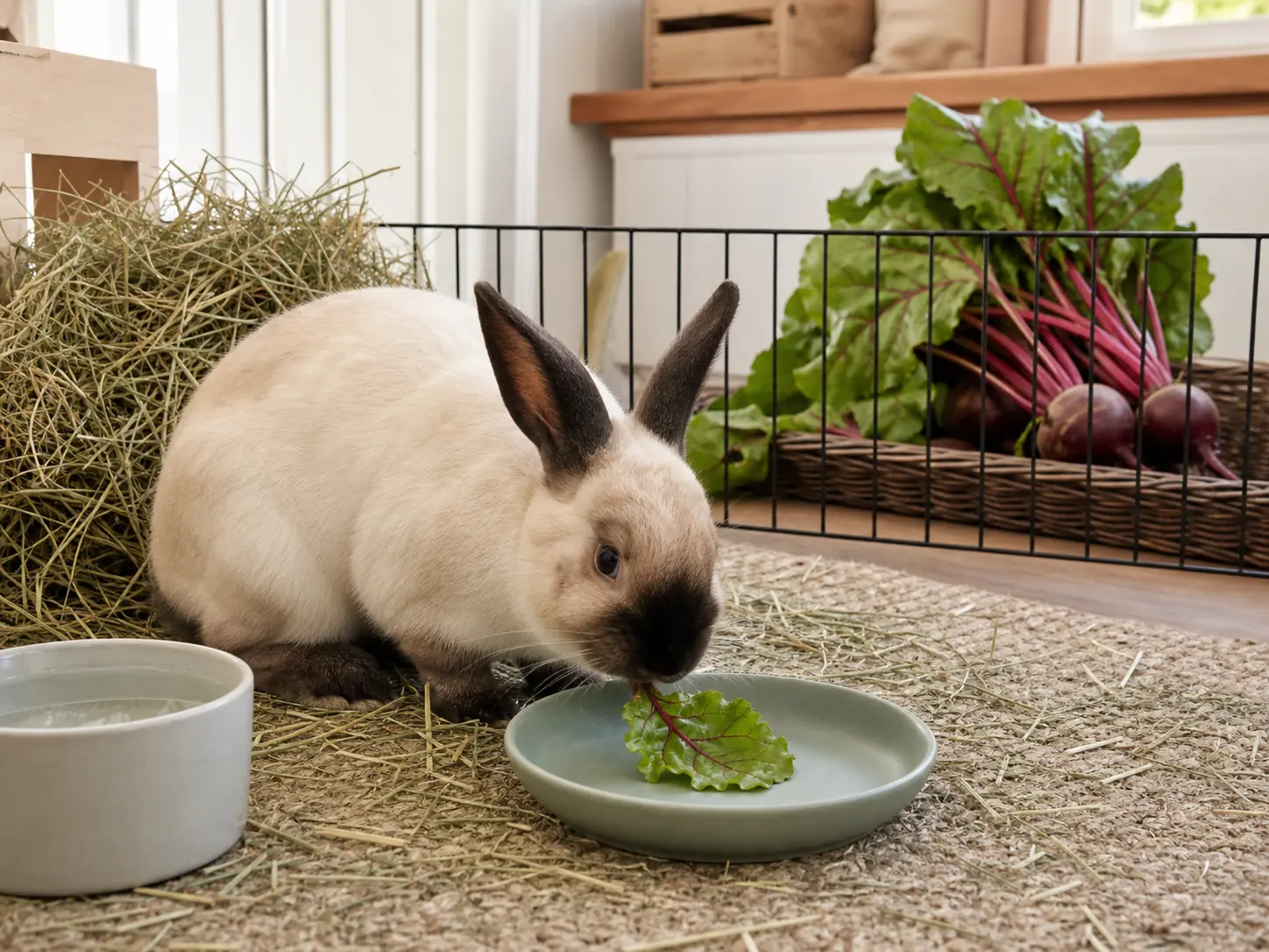 Beet Greens rabbit guide