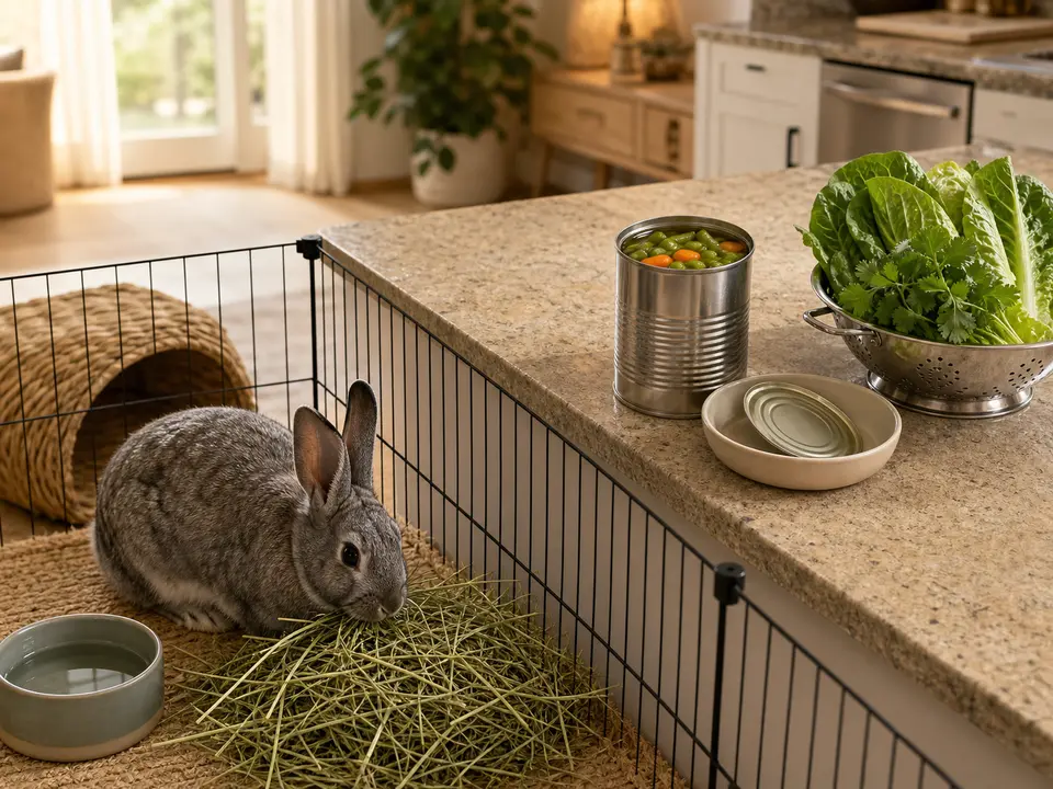 Canned Vegetables rabbit guide