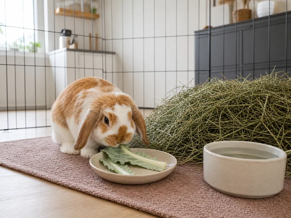 Cauliflower Leaves rabbit guide