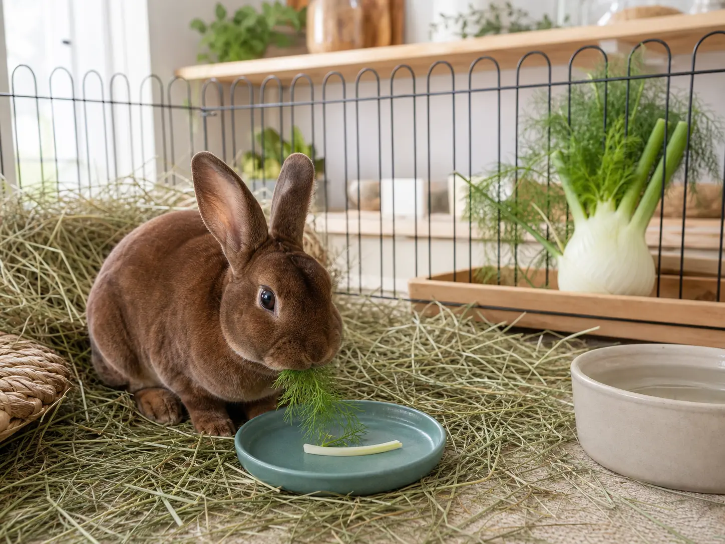 Fennel rabbit guide