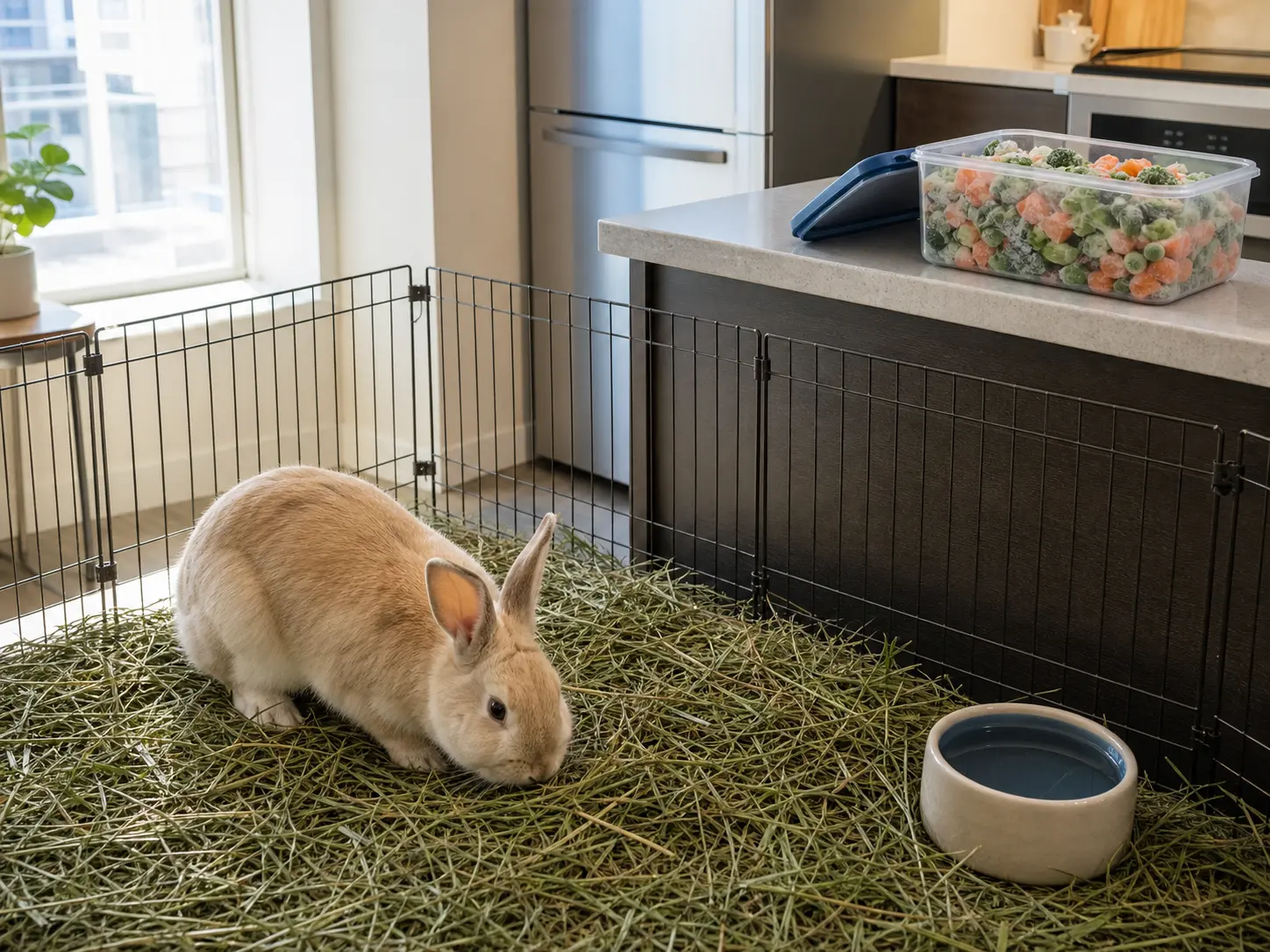 Frozen Vegetables rabbit guide