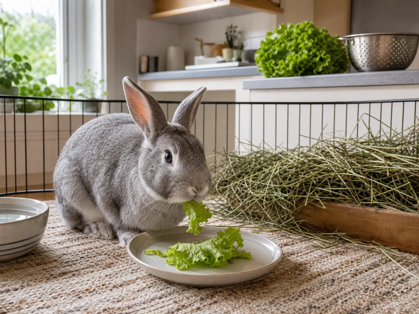 Green Leaf Lettuce rabbit guide