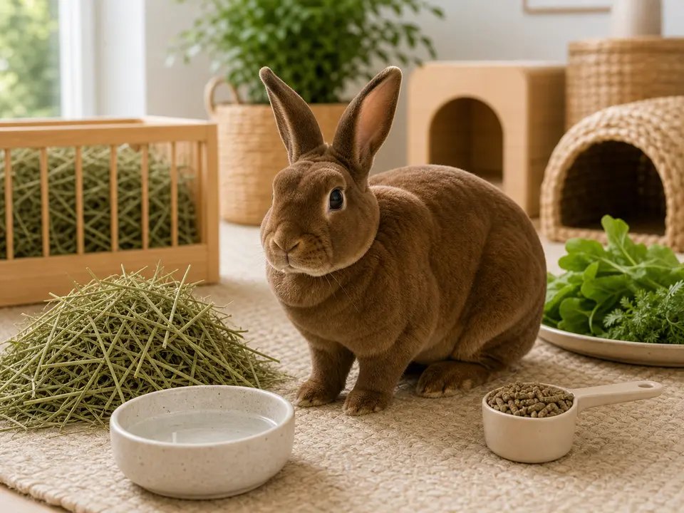 Food & Hay rabbit guide