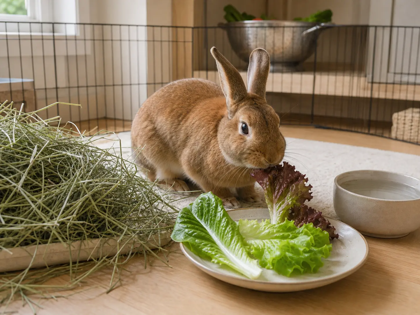 Lettuce rabbit guide