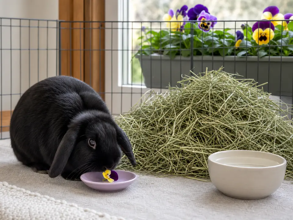 Can Rabbits Eat Pansies? rabbit guide