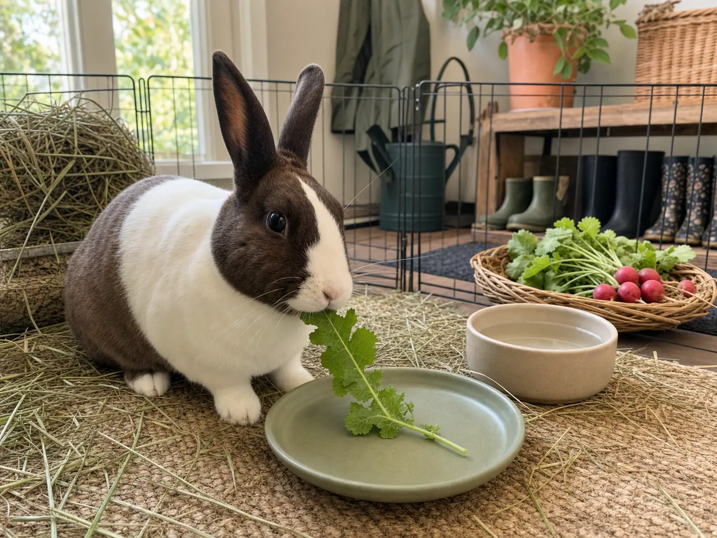 Radish Greens rabbit guide