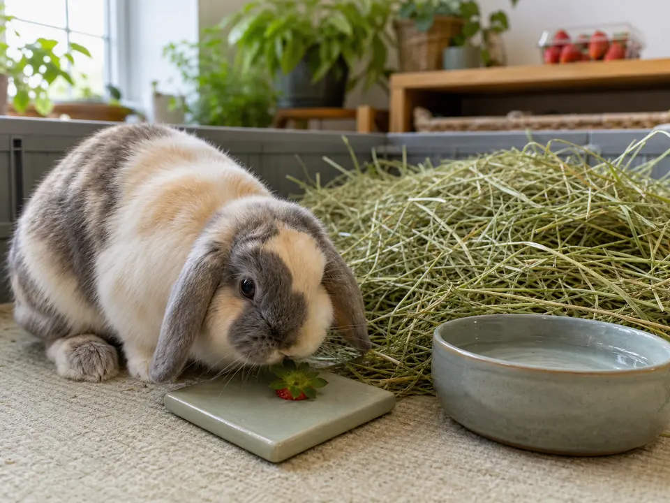 Strawberry Tops rabbit guide