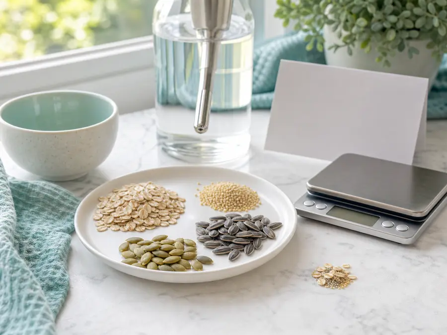 Small mammal seed and grain food safety check