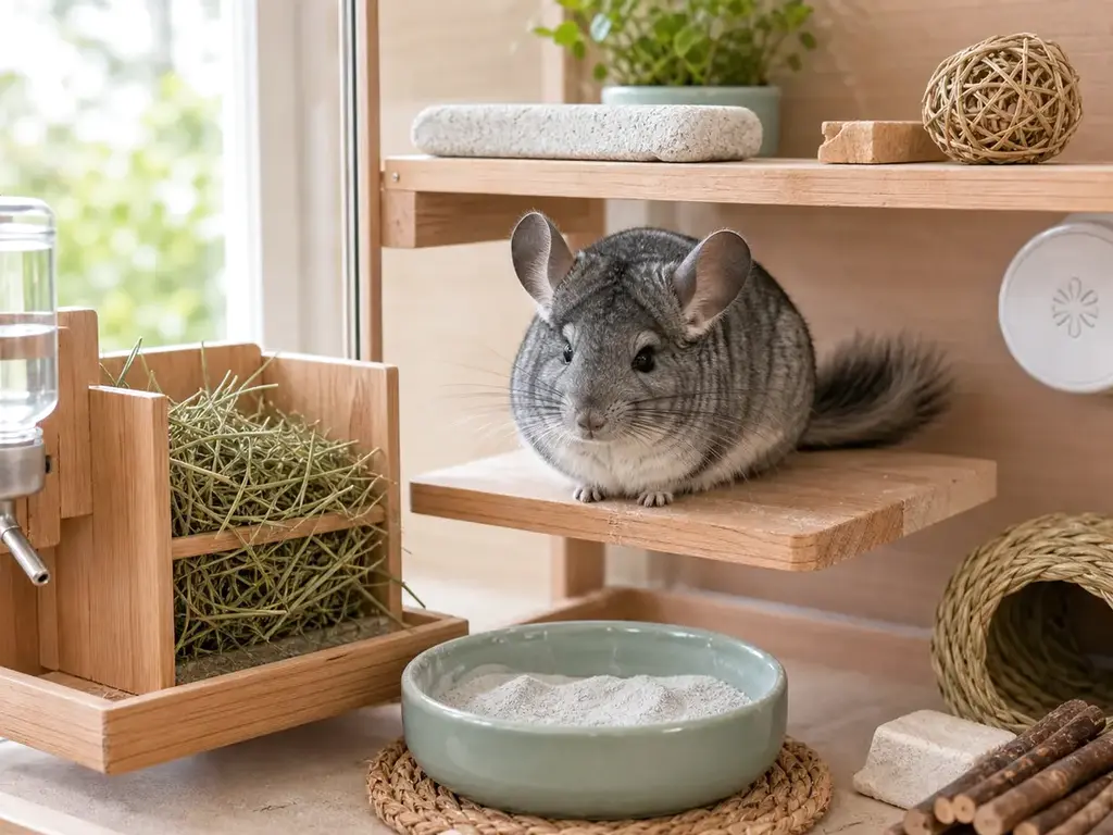 What do chinchillas eat?