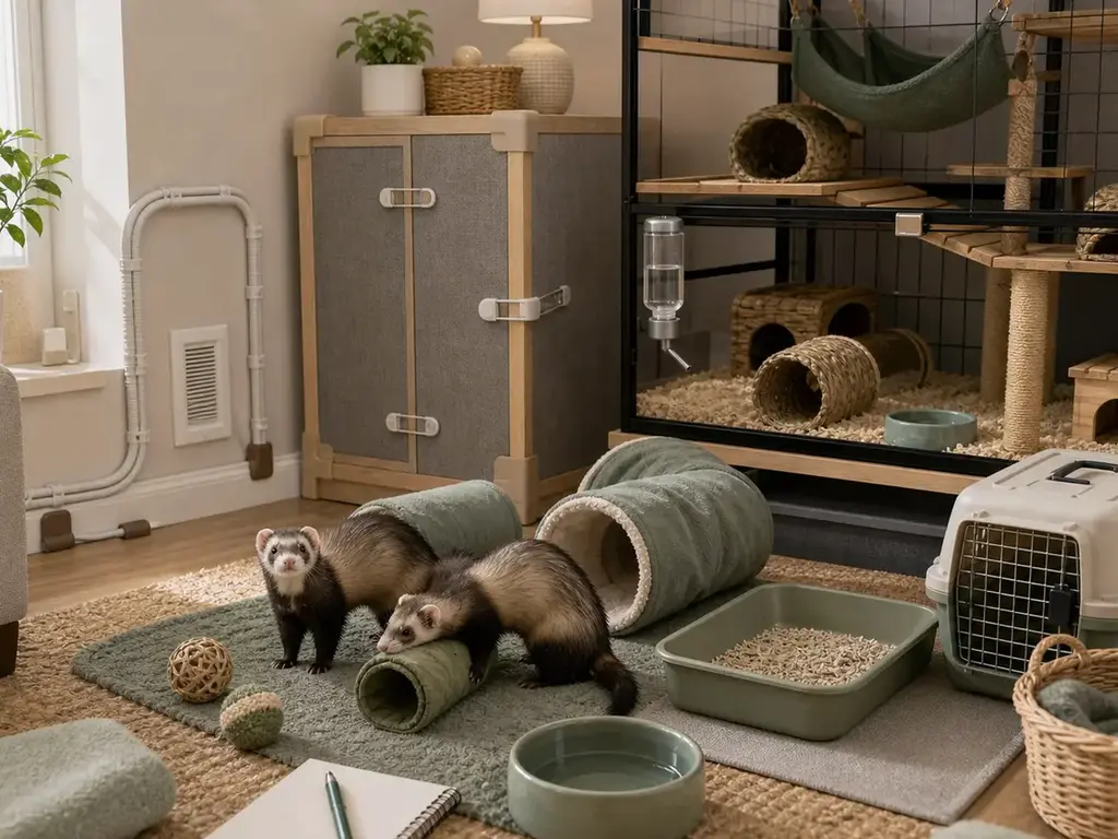 What if a ferret may have swallowed something?
