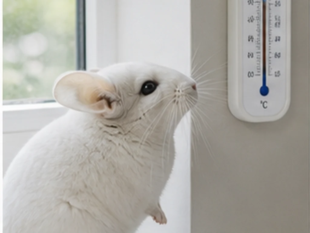 What temperature is safe for chinchillas?