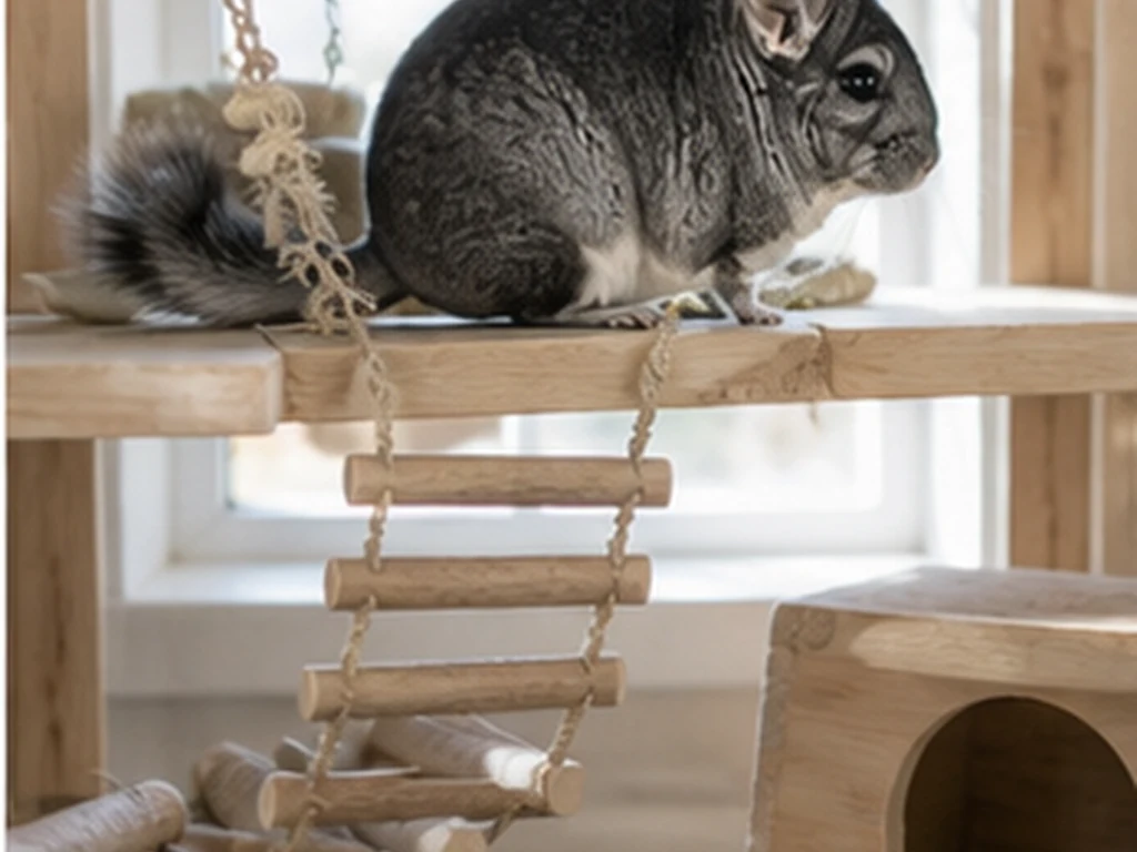What cage setup do chinchillas need?