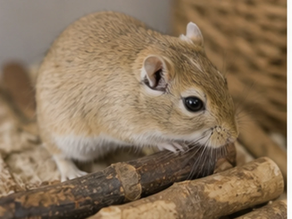 How deep should gerbil bedding be?