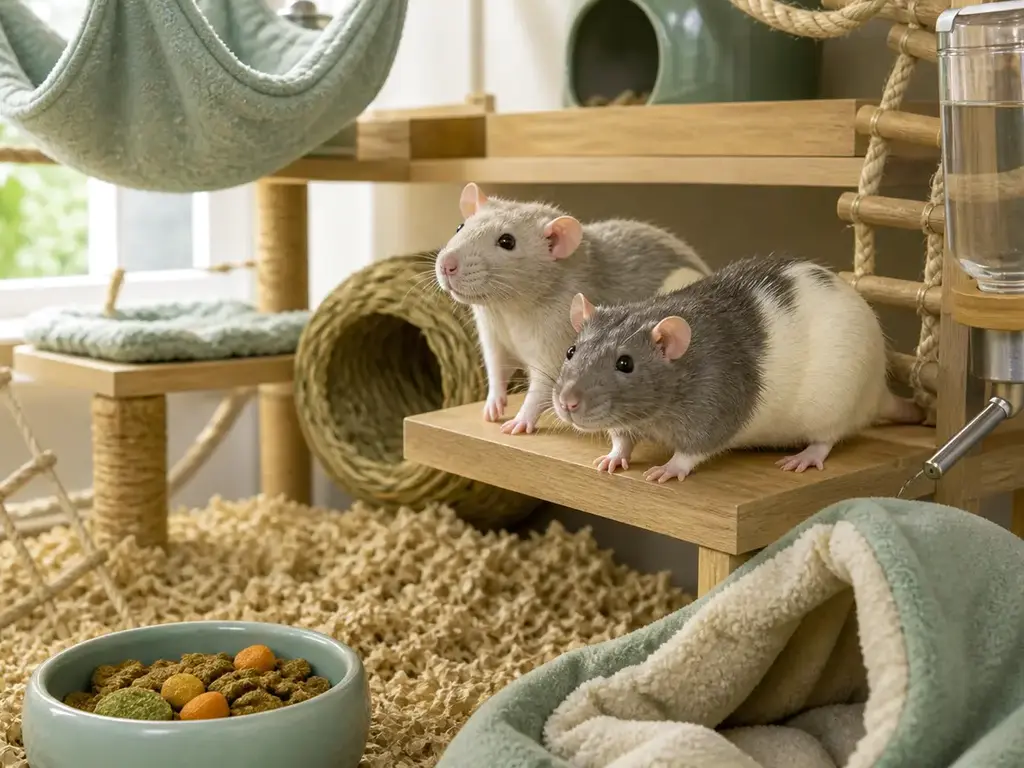 What do pet rats eat?