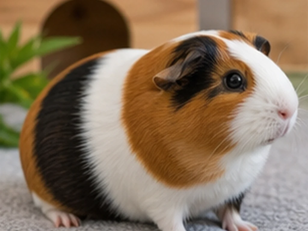 American Guinea Pig care guide image for a guinea pig setup