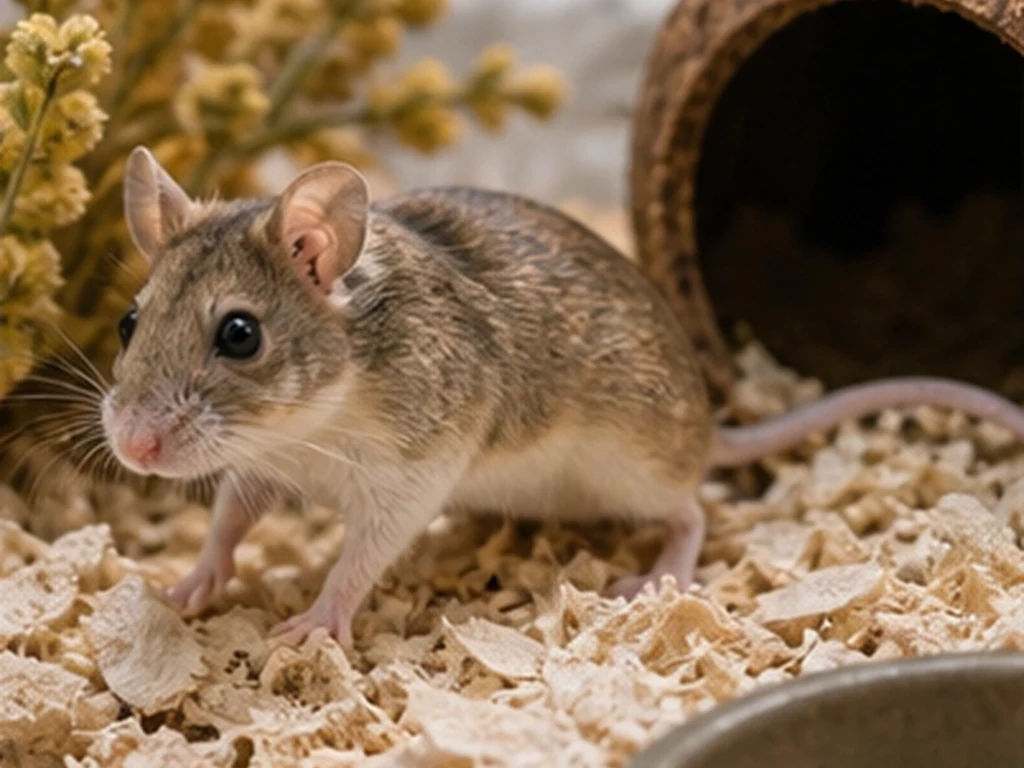 Chinese Hamster care guide image for a hamster setup