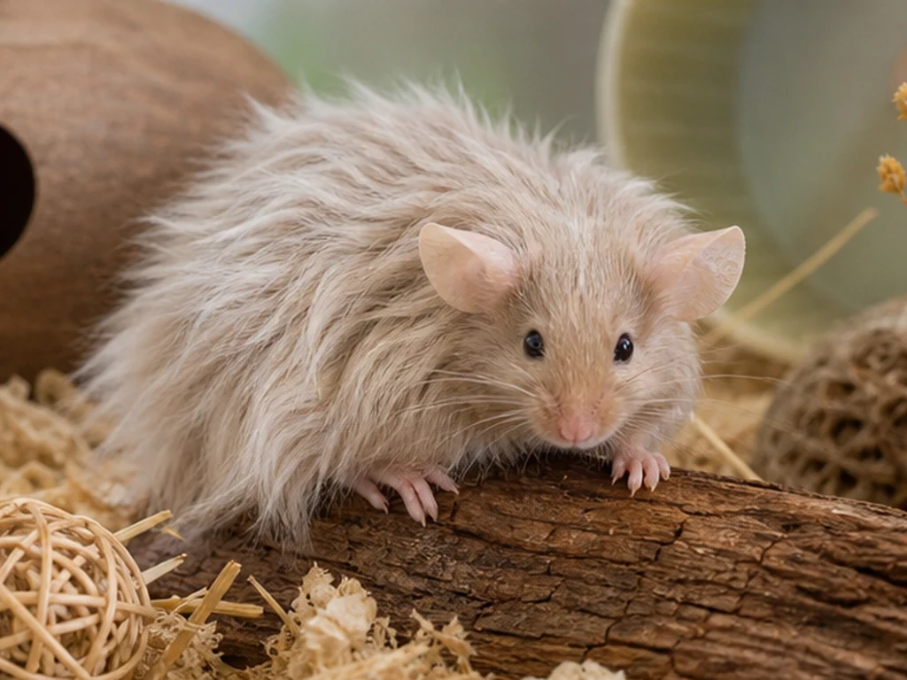 Long-Haired Mouse care guide image for a mouse setup