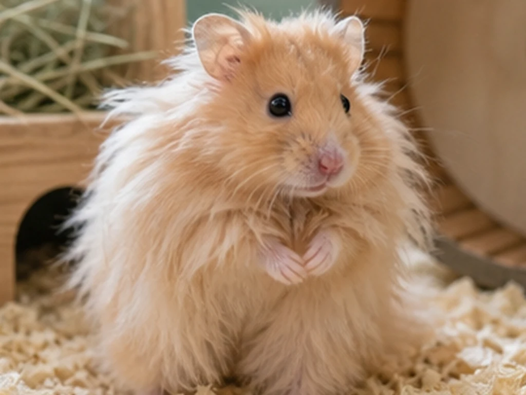 Long-Haired Syrian Hamster care guide image for a hamster setup