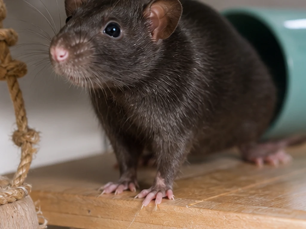 Satin Rat care guide image for a rat setup
