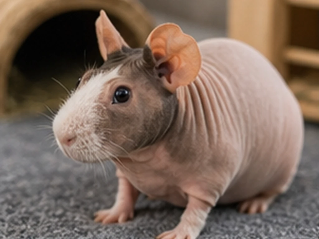Skinny Pig care guide image for a guinea pig setup