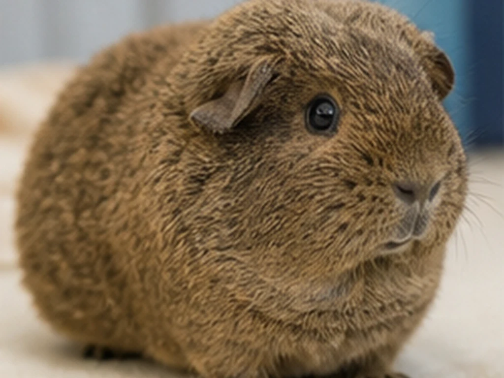 Teddy Guinea Pig care guide image for a guinea pig setup